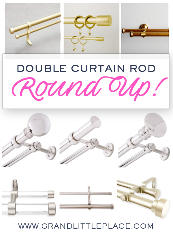 Best Places to Find Double Curtain Rods online