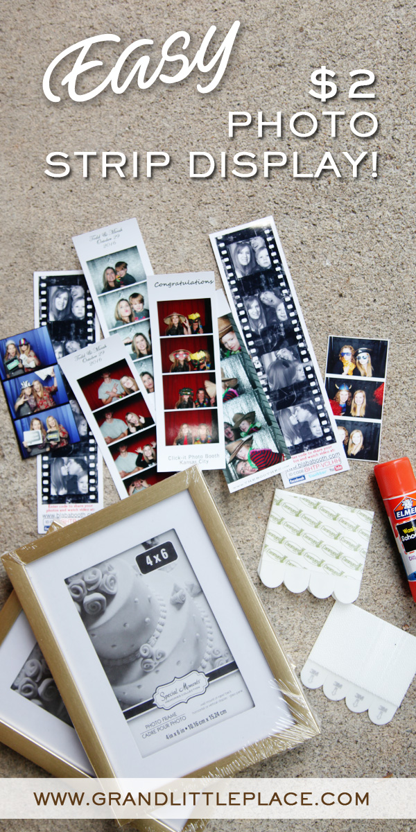 How to display photo strips from a photo booth