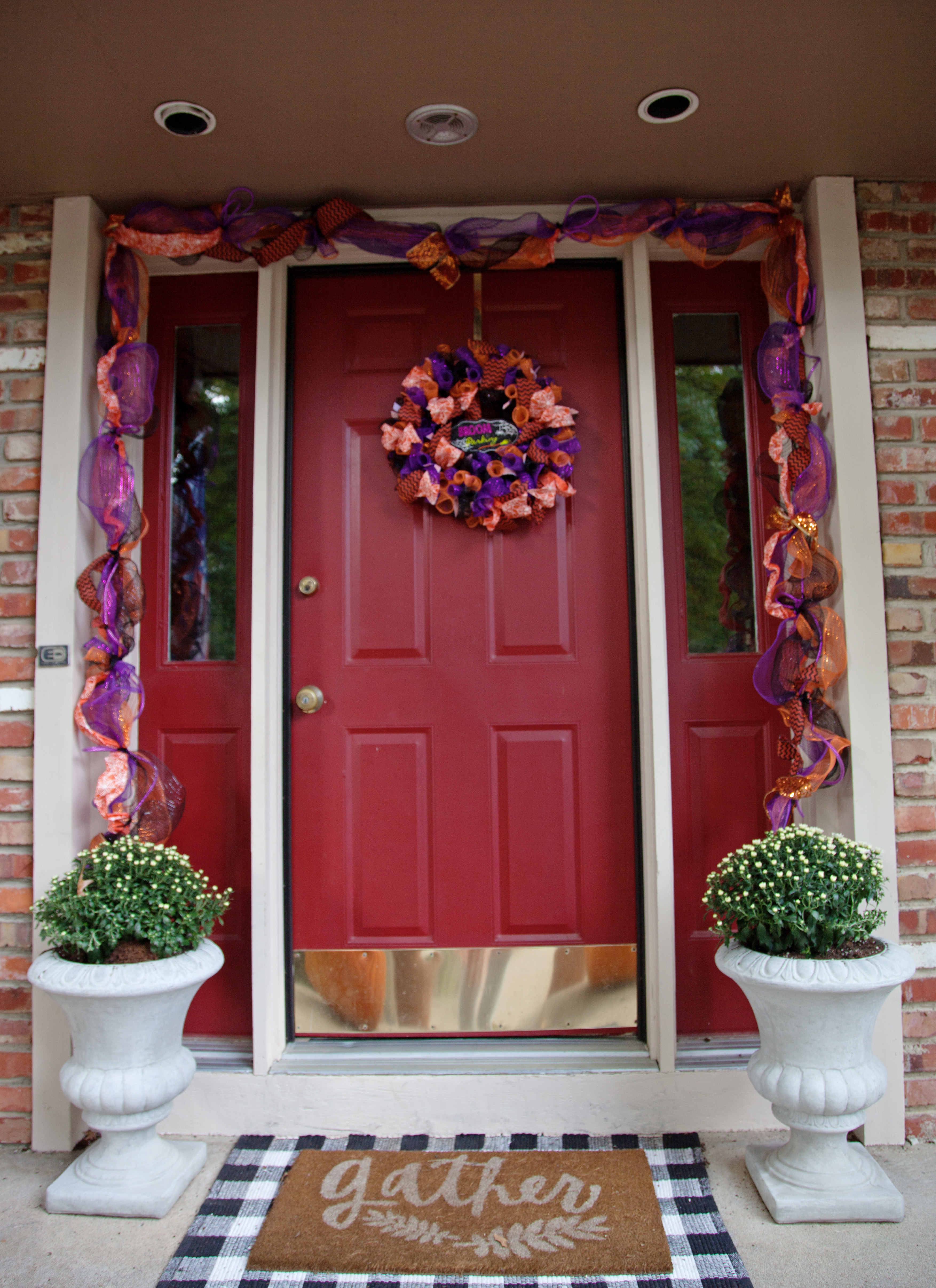 Fun Halloween Porch & Decorations • Grand Little Place