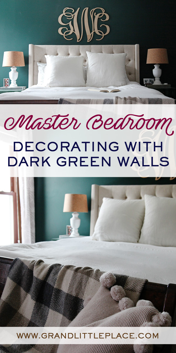 How To Decorate A Master Bedroom With Dark Green Walls Ideas