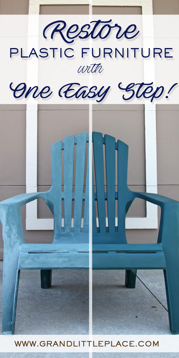 How to use WD-40 to makeover your plastic outdoor furniture