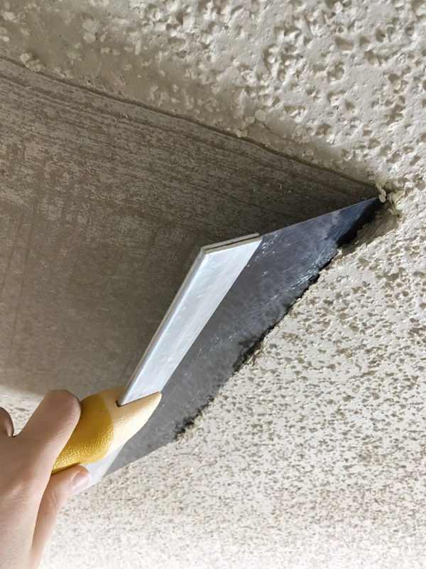 How To Get Rid Of Popcorn Ceilings Grand Little Place