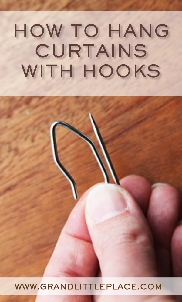 How To Hang Curtains With Hooks Grand, Old Fashioned Curtain Rods With Hooks