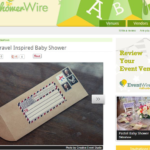 Baby Wire Grand Little Place Vintage Travel Baby Shower Feature
