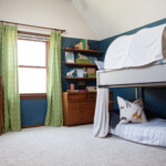 Boys Bedroom With Custom Ikea Kura Bed Hack